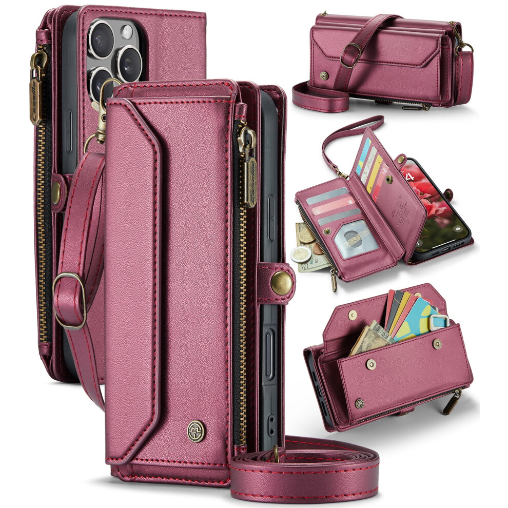 Caseme Leather Wallet Case For Iphone 16 Pro Max 6.9 Inch 941196970619