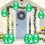 Easter Eggs Decorations PVC 12PCS 14 Inch 6