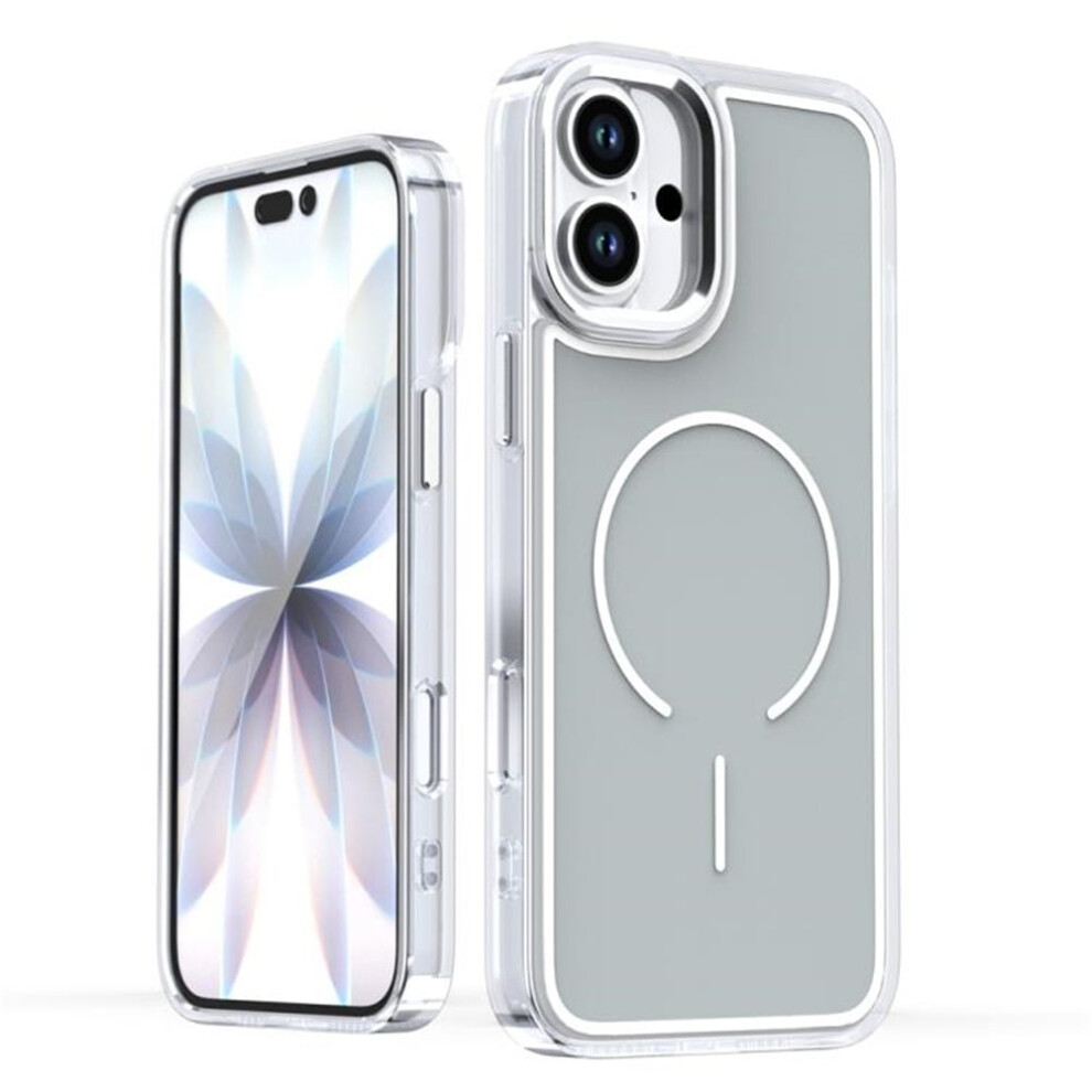 Iphone 16 Magnetic Case 6.1" Magsafe Heavy-Duty Grey 941196977489