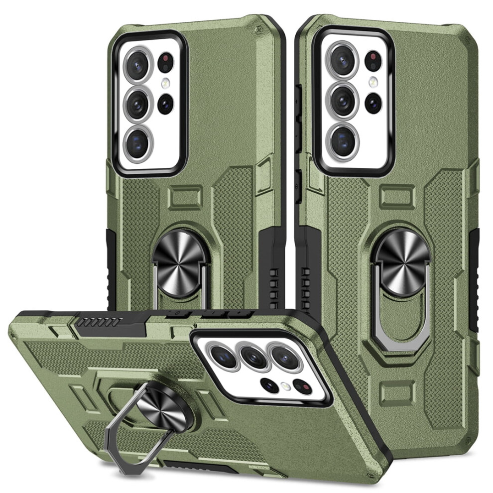 Defender Case For Samsung Galaxy S21 Ultra 5G 6.8 Inch Green 941196977601