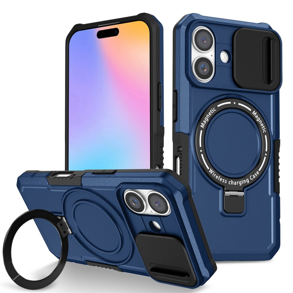 Iphone 16 6.1 Inch Case With Sliding Camera Cover Magsafe 941196976086