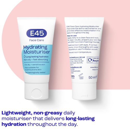 E45 E45 Face Care Hydrating Moisturiser 50ml 2