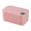 Aquecedor de lenços umedecidos rosa com USB e termostato (1 unidade) 2