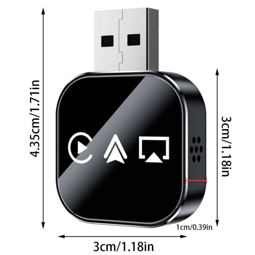 Adaptor CarPlay wireless cu MirrorLink și AirPlay3-în-1 2