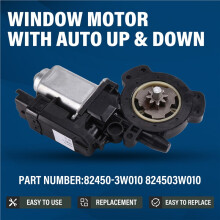 82450-3W010 Left Driver Door Window Motor with Auto & Down for Sportage 2011-2016 824503W010