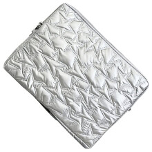 Stervormige Tablethoes met Plooien in Effen Kleur voor Tablets van 11-14 Inch, Beschermhoes voor Laptops