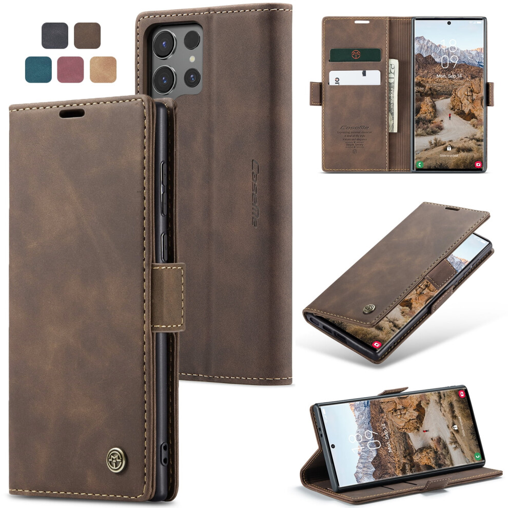 Caseme Leather Flip Wallet Case For Samsung Galaxy S24 941196972927