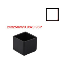 Silicone Chair Leg Caps Square Non-Slip Dust Cover