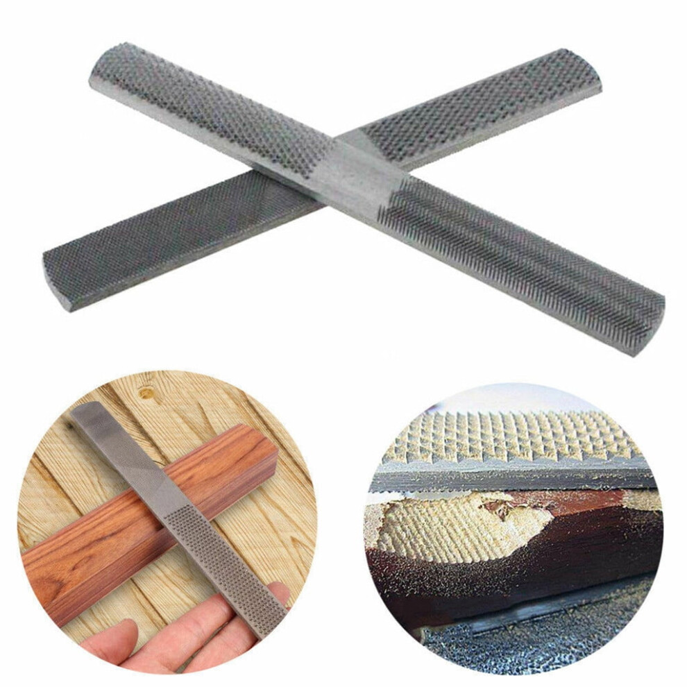 Carbon Steel Rasp File 4-In-1 200Mm Dual-Teeth 941196970657