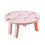 Outdoor portable folding wine table with rack 1