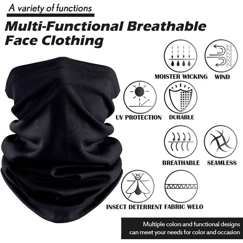 Nekwarmer/gezichtsmasker met verkoeling (6 stuks) 1