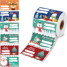 Christmas Gift Tags Paper 2.95x1.6 Inch 240 Pcs