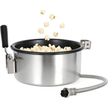 Accessoires voor Heteluchtpopcornmachine, Popcornpan met Antiaanbaklaag, 25 mm Aansluiting met 3 Gaten, Anti-Aanbrandopzetstuk, 237 Ml