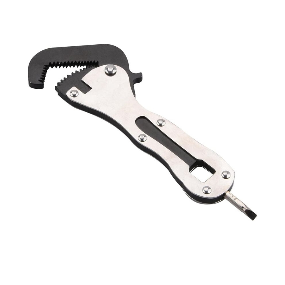 Micro Self Adjusting Wrench Multifunctional Stubby Pipe Vise Wrench Hand Tool Self Adjusting Wrench 6033119934168