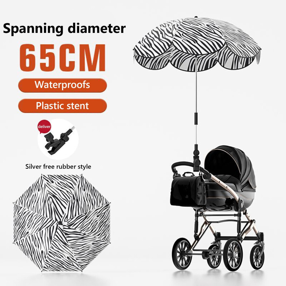 Baby stroller umbrella sunshade universal fit