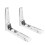 Support pliable pour micro-ondes en acier inoxydable robuste 3