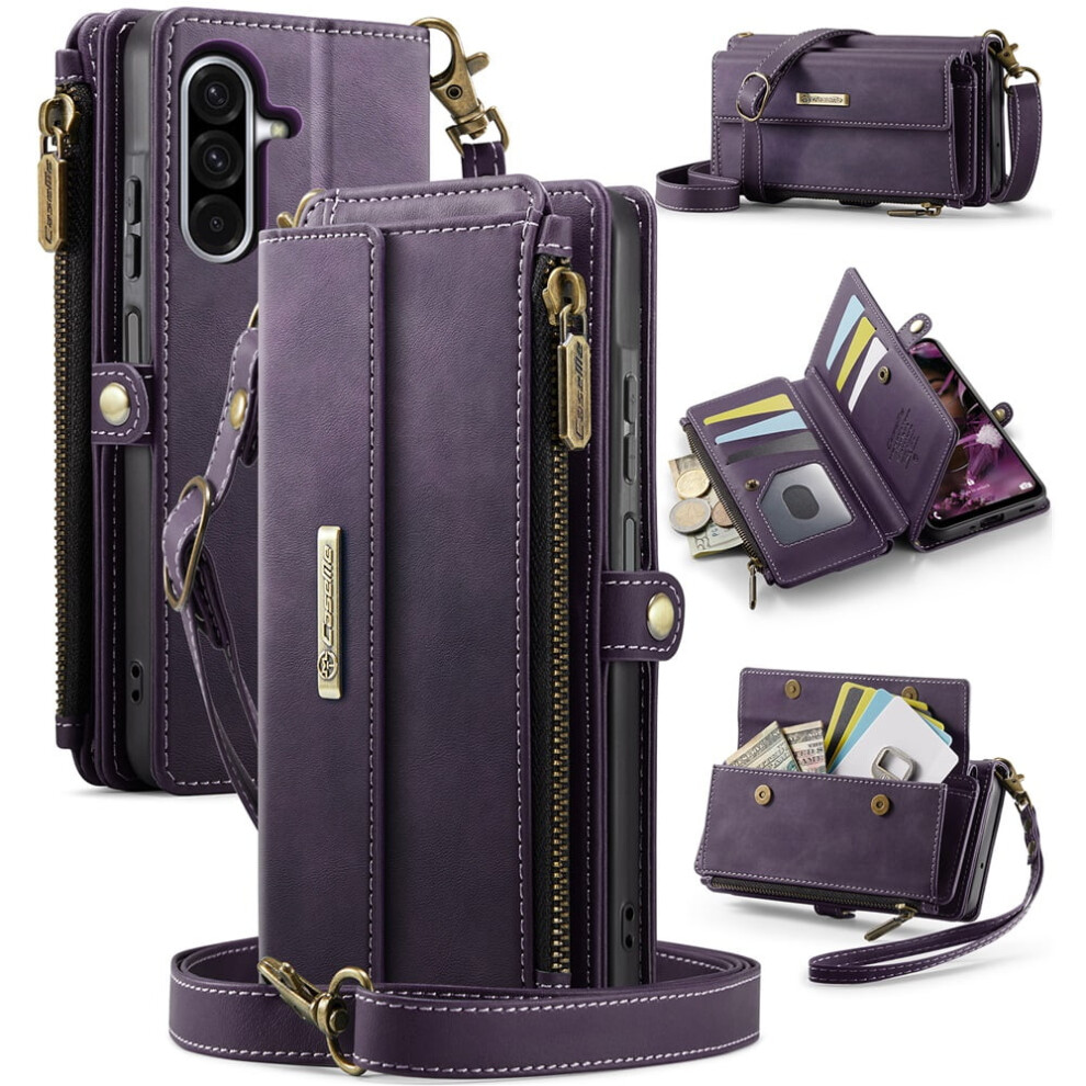 Caseme Wallet Case For Samsung Galaxy A17 Â Pu Purple 941196974518