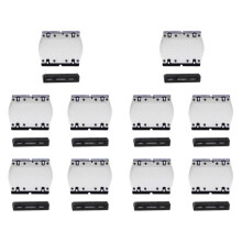 10X Scherkopf Scherklinge Passend für 5S Elektrorasierer Messer Net 616 M30 M60 M90 P40 P50 P60