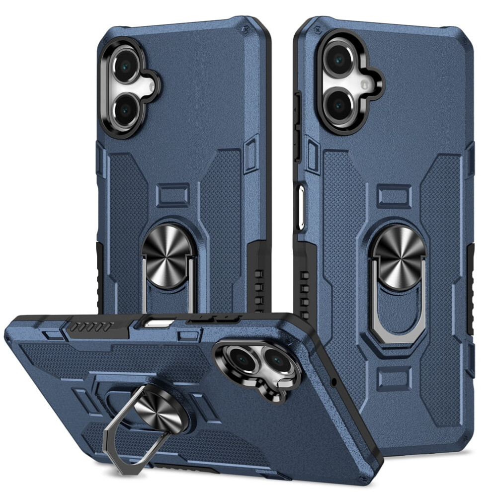 Rugged Defender Case For Samsung Galaxy A06 4G 6.7-Inch Blue 941196979292