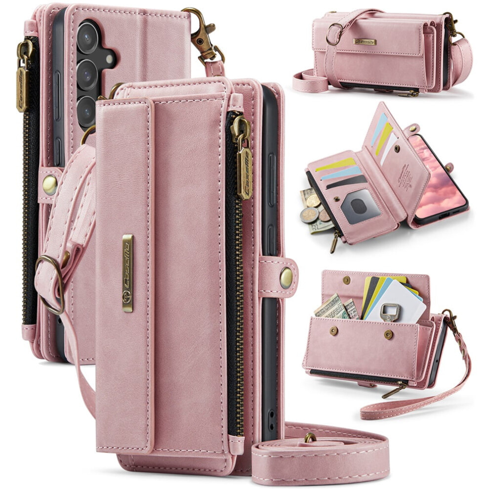 Caseme Wallet Case For Samsung Galaxy S23 Fe 5G Pink 941196979056
