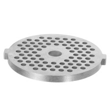 Placa de acero inoxidable para picadora de carne eléctrica (1 unidad)
