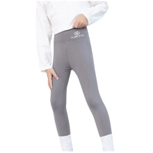 Football Compression Pants for Kids and Teens Gray