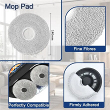 21pcs for Robot Vacuum S40 Pro Spare Parts Main Side Brush Hepa Filter Mop Rag Cloth Accessories Robot Vacuum