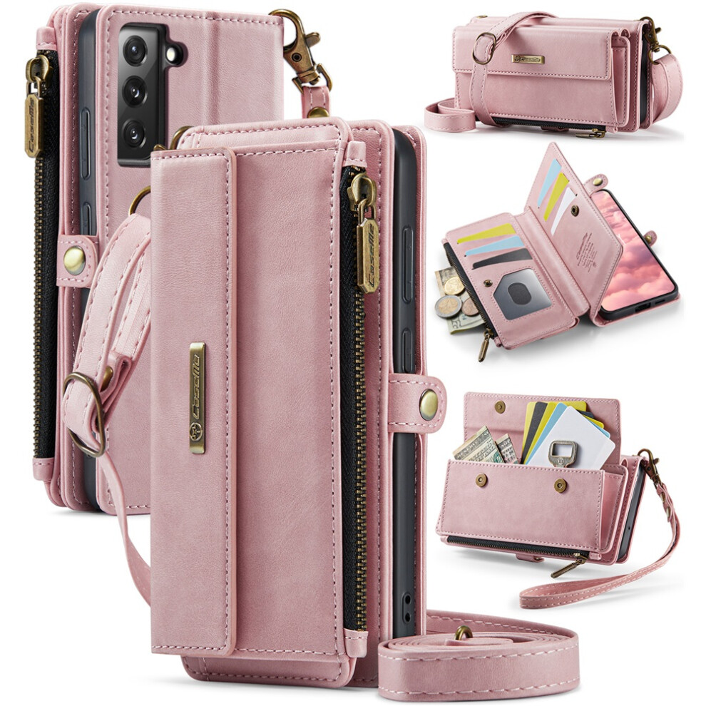 Caseme Wallet Case For Samsung Galaxy S22 5G Pink 941196988331
