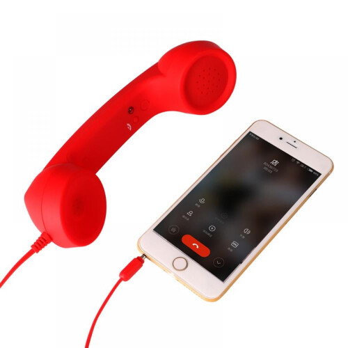 Retro Corded Phone Handset Classic POP Microphone 2