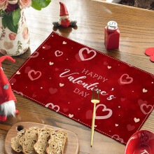 Platzset zum Valentinstag, 45,7 x 30,5 cm, Stil 4