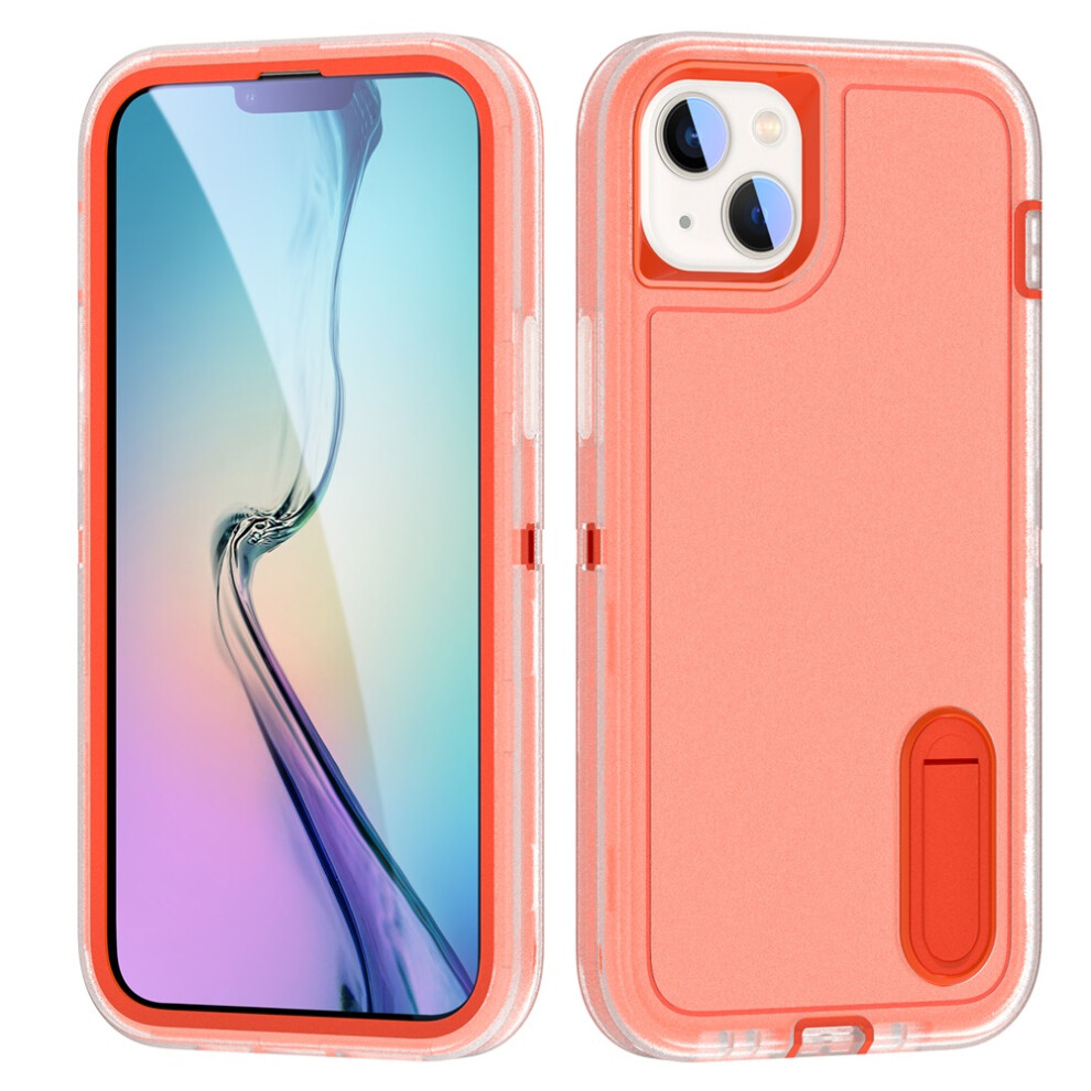 Iphone 15 Plus Case With Kickstand Rugged Orange 941196997678