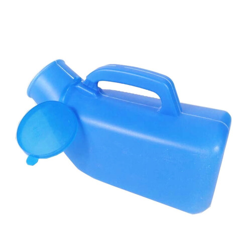 Men's Spill-Proof Portable Urinal Bottle with 1