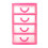Organiseur de bureau miniature en plastique à 12 compartiments 2