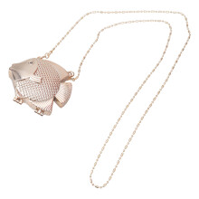 Women's Fish-Shaped Crossbody Purse Evening Clutch
