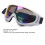 Skibrille mit UV-Schutz, Antibeschlag und Winddicht 7