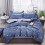 Microvezel dekbedset, 4-delig, effen bedrukt. 1