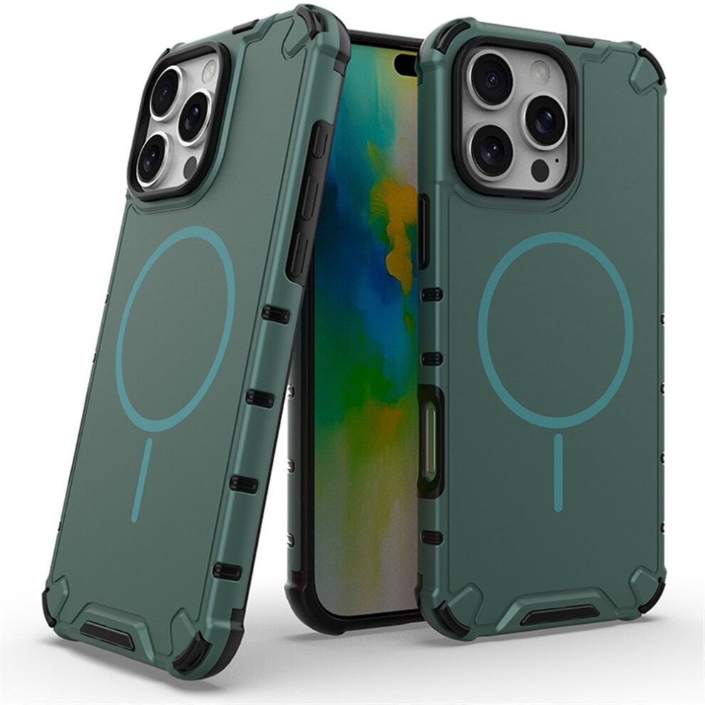 Iphone 13 Pro Max Airbag Case Magsafe Compatible Green 941196979155