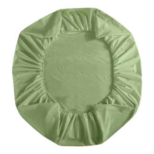 Drap-housse imperméable uni 100 x 200 x 30 cm 1