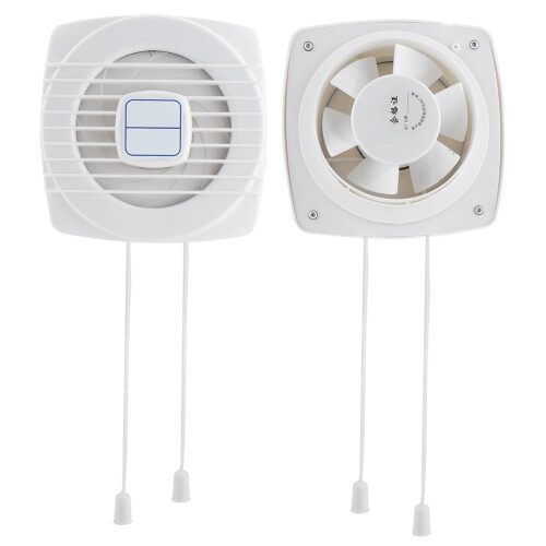 Square Exhaust Fan ABS In-Wall 120mm Wing Blade 2