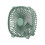 Ventilateur de bureau rechargeable USB, portable, 3 vitesses 2