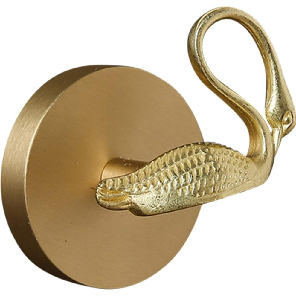 Wayuto Brass Wall Hooks Vintage Heavy Duty 1 Pack 917087883269