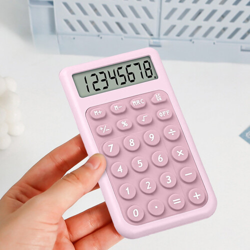 Mini calculadora com visor de 8 dígitos e 240 funções. 1