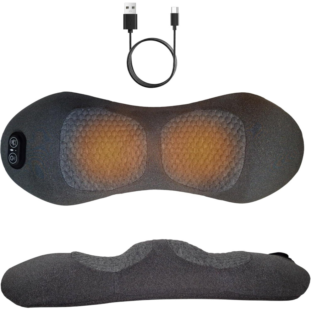 Triple Fusion Back Massager with Vibration and Traction 1 pc