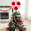 Heart Tree Topper Red Pink Plush Ornament 1 Pack 6