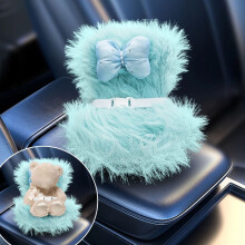 Doll Car Seat with Soft Furry Cushion for 10-17cm Dolls, Clips onto Car Air Vent Cute and Functional Car Ornament for Blind Box Doll Fans, Collectors