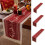 Nappe de Noël rectangulaire en mousseline de Bohême 1