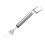 Coupe-pastèque et fourchette en acier inoxydable 2 en 1 1