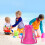 Mesh swim bag drawstring backpack 1 pack 3
