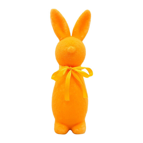 Boneca decorativa de coelho da Páscoa, 22x6cm