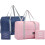 Faltbare Reisetasche aus wasserabweisendem Nylon, 2er-Pack 2